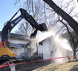 Demoltion of 214 Conklin Ave. 2023.02.15 - SM