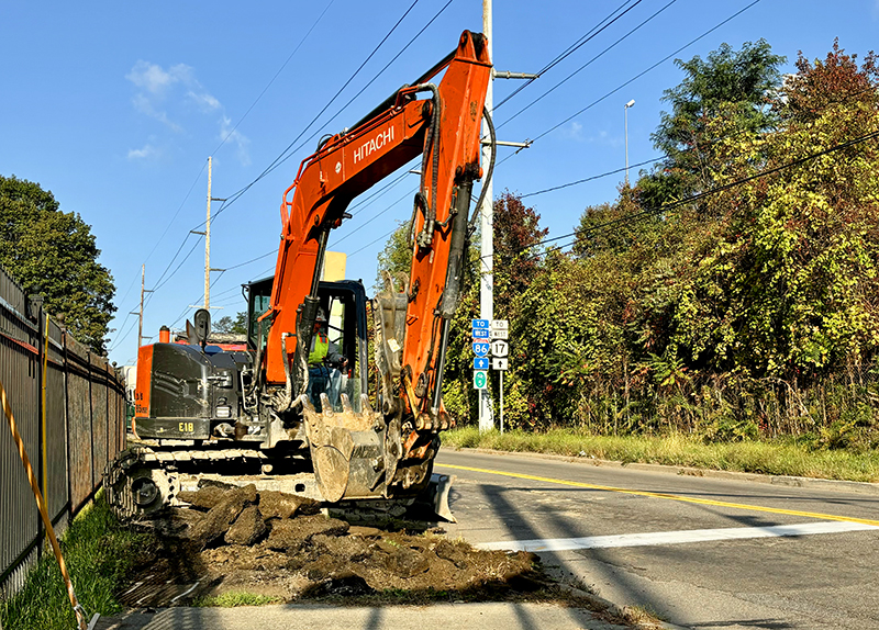 Prospect Street Upgrades Begin